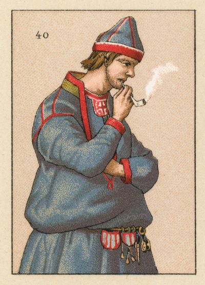 Schwedische Tracht von French School