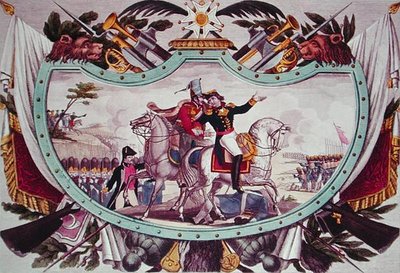 Der Tod von General Desaix in der Schlacht von Marengo von French School