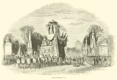 Der Leichenwagen (Stich) von French School