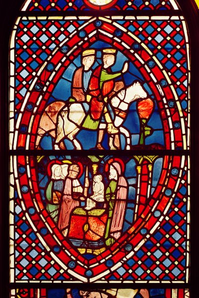 Die Könige, aus Saint-Germain-des-Pres oder Sainte-Chapelle von French School