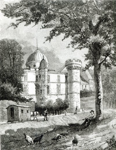 Das Observatorium von Camille Flammarion in Juvisy von French School
