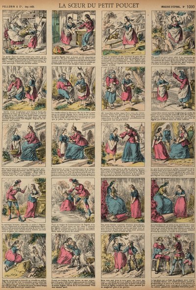 Die Schwester von Däumling von French School