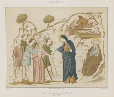 Die Jungfrau Maria mit dem Christkind von French School