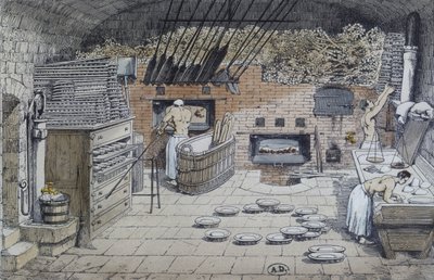 Der Bäcker, Illustration aus der Revue de l