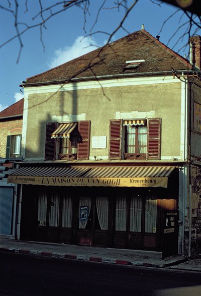 Das Haus, in dem Vincent van Gogh 1890 lebte von French School