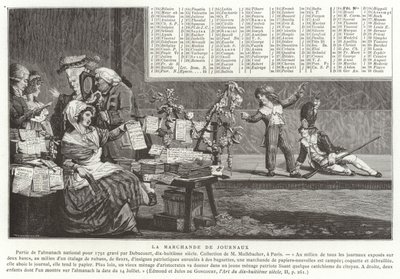 Der Zeitungsverkäufer von French School