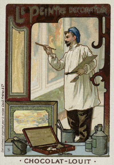 Der Maler und Dekorateur von French School