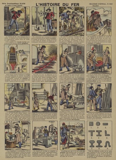 Die Geschichte des Eisens von French School
