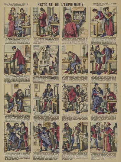 Die Geschichte des Druckens von French School