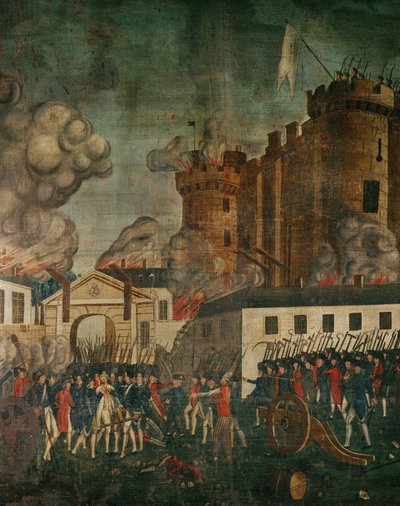 Die Einnahme der Bastille von French School