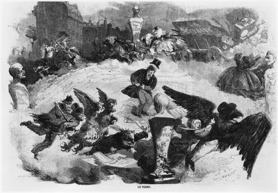 Der Begriff, ca. 1860 von French School