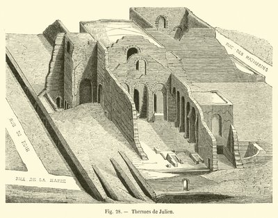 Julianische Thermen von French School