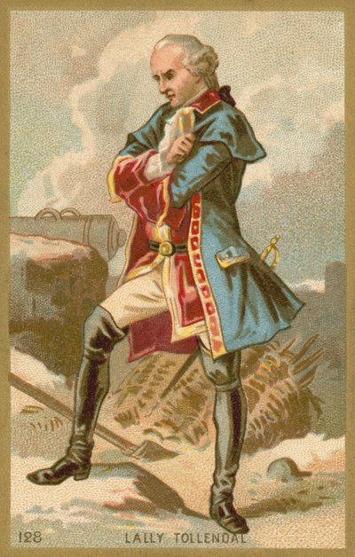 Thomas Arthur, comte de Lally, baron de Tollendal, französischer General von French School