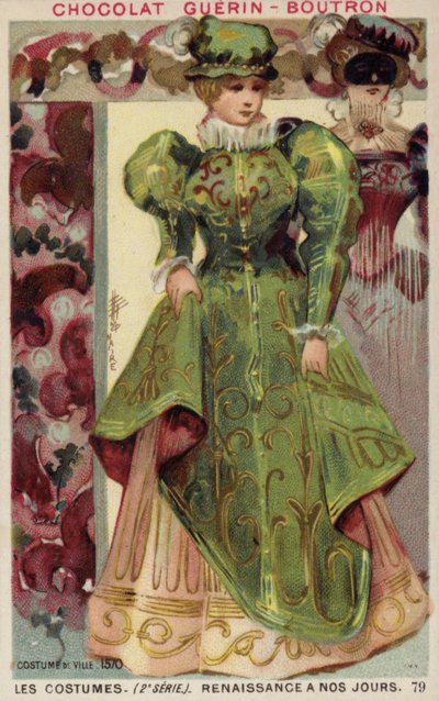 Stadtkleid, 1570 von French School