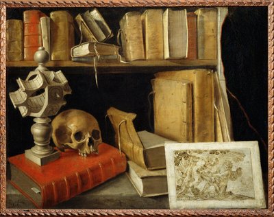 Vanitas mit Sonnenuhr von French School