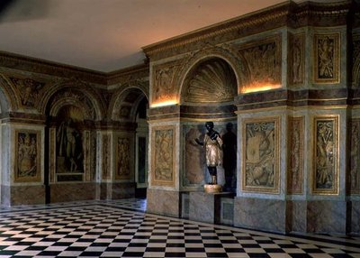Ansicht des Salle des Hocquetons (Raum der Bogenschützen) von French School