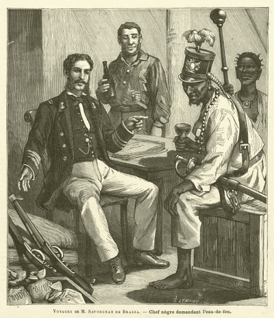 Reisen von M. Savorgnan de Brazza von French School