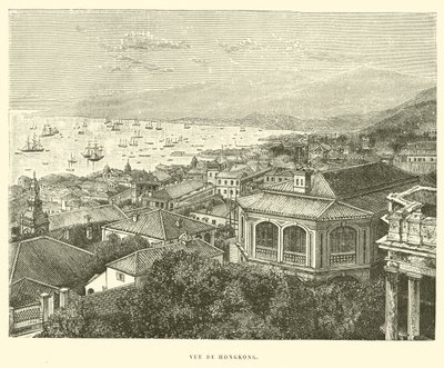 Ansicht von Hongkong von French School