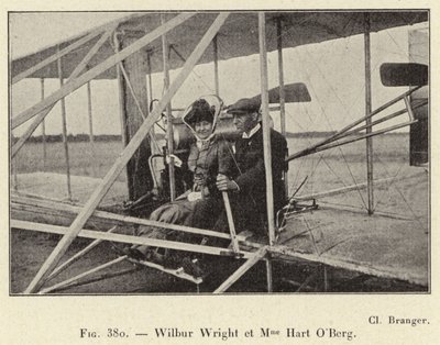 Wilbur Wright und Frau Hart O
