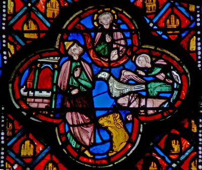 Die Vision der vier lebenden Kreaturen von French School