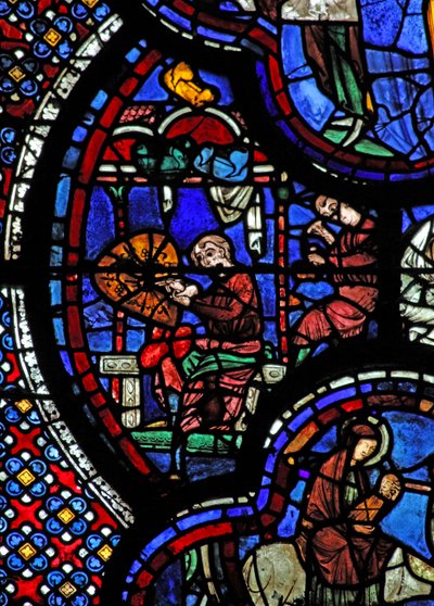 Fenster w48 mit den Stiftern - die Waffenschmiede von French School