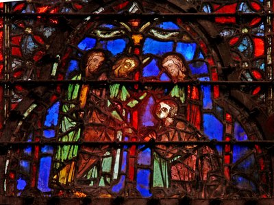 Moses ernennt Josua. Deut XXIV 9 von French School