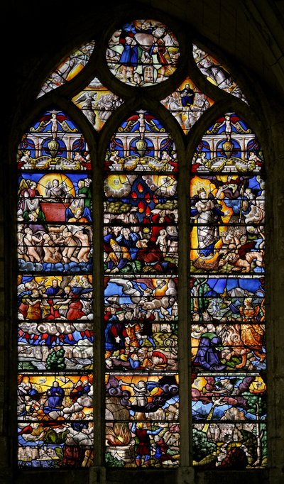 Fenster w7, Buch der Offenbarung des Johannes von French School