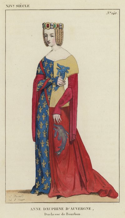 XIV Jahrhundert, Anne Dauphine d