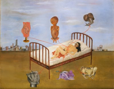 Hospital Henry Ford oder Das fliegende Bett von Frida Kahlo
