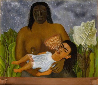 Meine Nanny und ich von Frida Kahlo