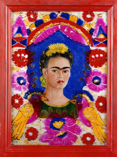 Der Rahmen (Selbstporträt) von Frida Kahlo