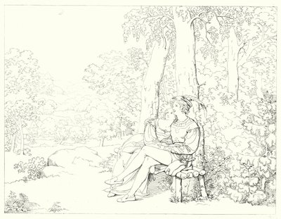 Illustration zu Schillers Lied von der Glocke von Friedrich August Moritz Retzsch