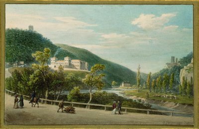 Helenental bei Schloss Weilburg von Friedrich Gauermann