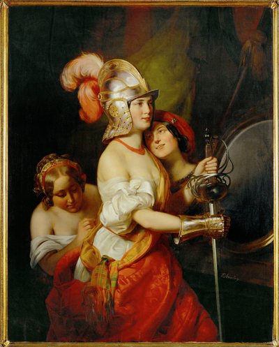 Ein Theater-Ankleideraum von Friedrich von Amerling