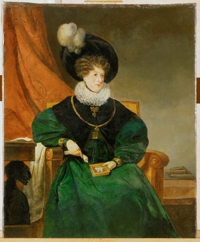 Caecilie, Ehefrau des Bankiers Freiherr Bernhard von Eskeles von Friedrich von Amerling