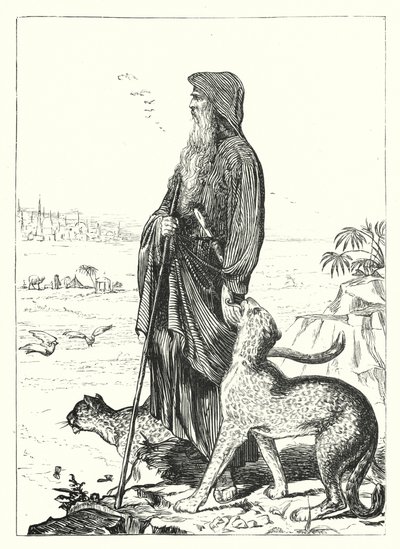 Die Legende des Heiligen Vitus (Stich) von Fritz Eltze
