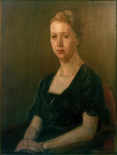 Porträt Hertha Römer von Fritz Mackensen