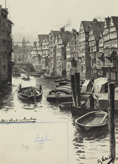 Altes Fleet von Fritz Stoltenberg
