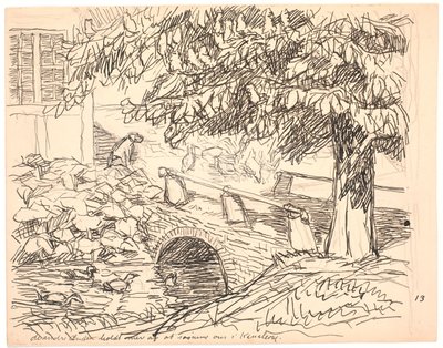 Die anderen Enten... von Fritz Syberg