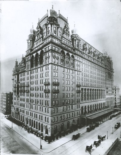 Das Waldorf Astoria Hotel, New York City von G.P. Hall und Sohn