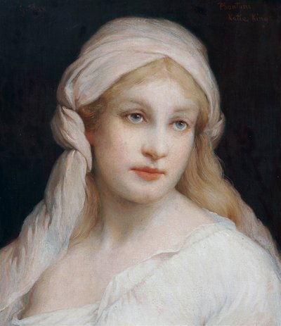 Der Geist von Katie King alias Phantom Katie King von Gabriel von Max