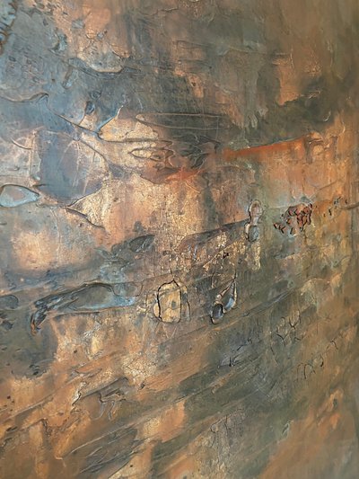 Gealterte Kupferpatina von Gabriela Aleksandra Szuba