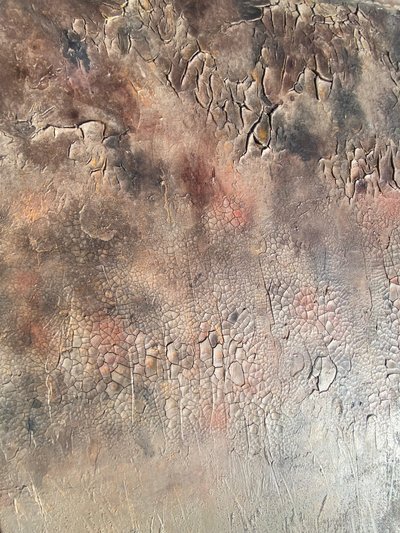 Rissige erdige Textur von Gabriela Aleksandra Szuba