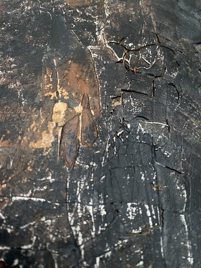 Verwitterte abstrakte Oberfläche von Gabriela Aleksandra Szuba