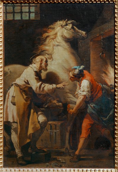 Das Wunder des heiligen Eligius von Gaetano Gandolfi