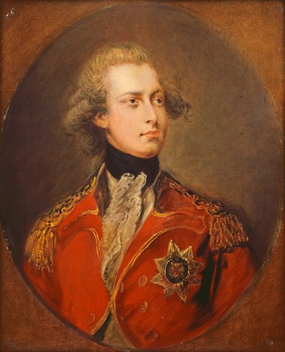George IV als Prinz von Wales, 1781 von Gainsborough Dupont