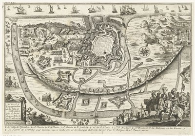 Belagerung von Ostende, 1601 von Gaspar Bouttats