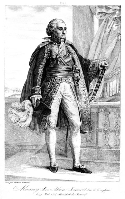 Bon Adrien Jeannot de Moncey 1754-1842, Marschall von Frankreich, 1839 von Geille