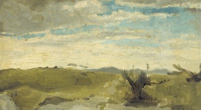 Ansicht in den Dünen nahe Dekkersduin von Georg-Hendrik Breitner