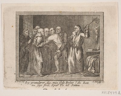 Vignette zu J. H. Wessels "Samtlige skrifter" von Georg Christian Schule